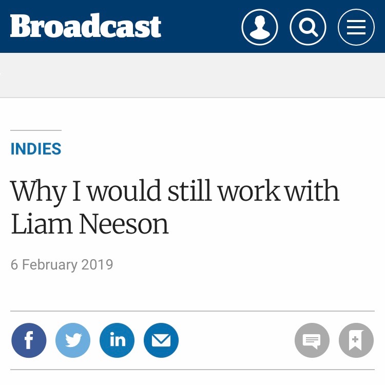 work with liam neeson